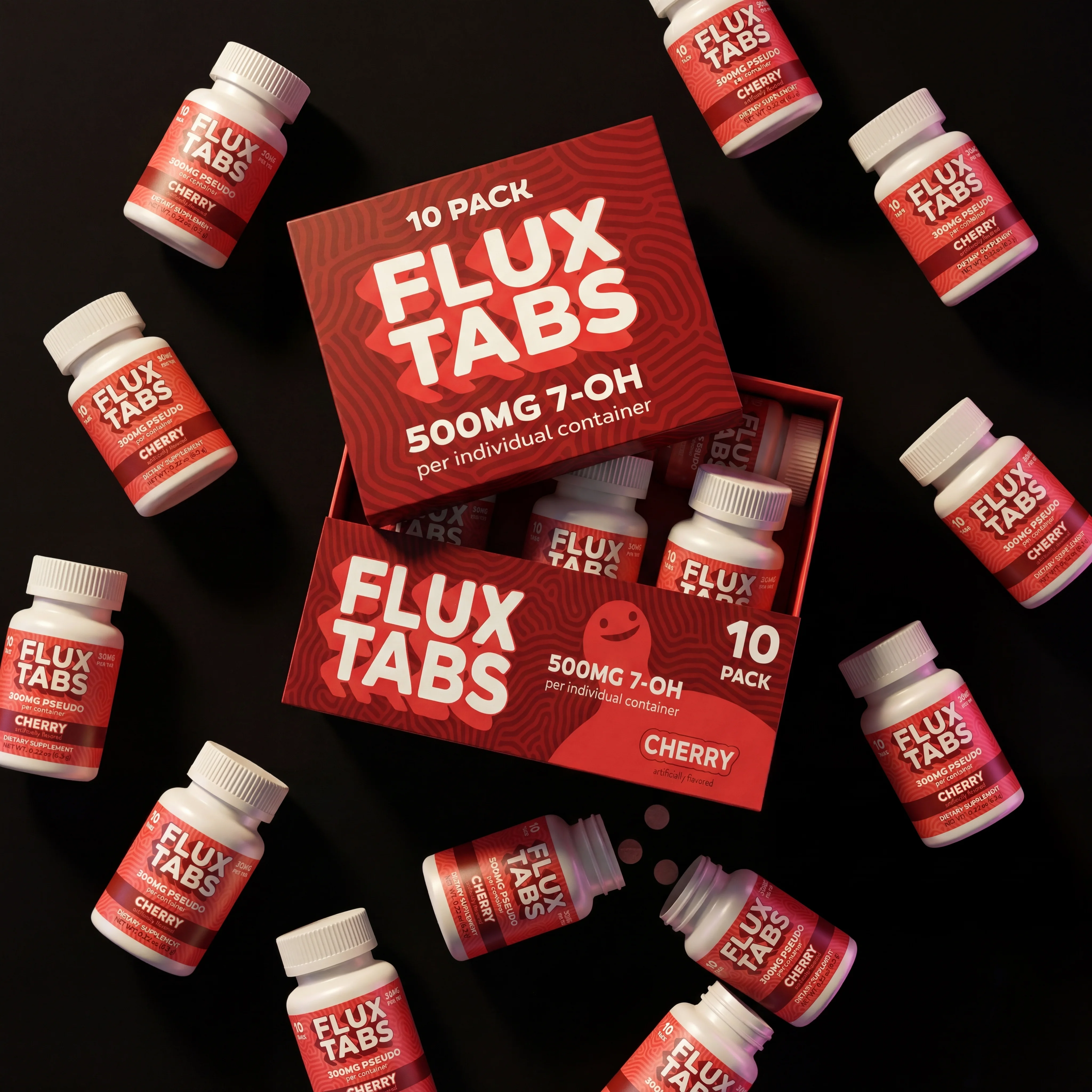 Premium Flux Tabs Cherry unboxing experience