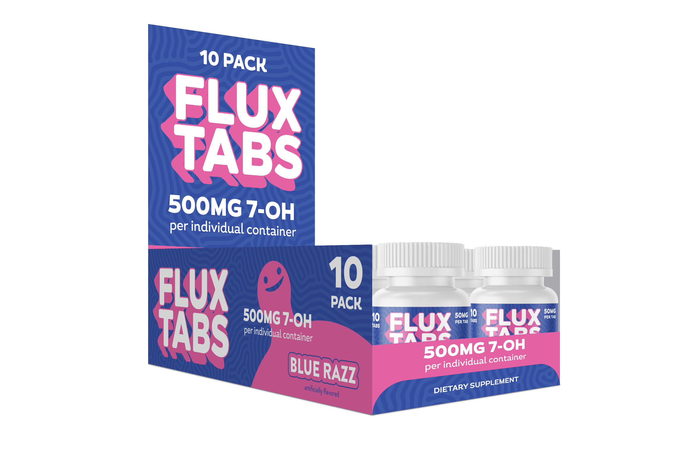 Flux Tabs 7-OH - Blue Razz